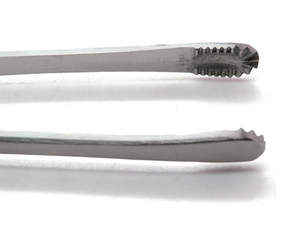 Pinzas dentales rusas para tejidos, pinzas anatómicas quirúrgicas de 8 ", instrumentos rectos de acero inoxidable CE - Product Image 2