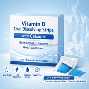 OEM Üretici Bitkisel Takviye Vitamin D Şeritleri Kalsiyumlu Kemik Güçlendirici Boy Uzatma Hapları - Product Image 1