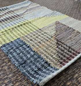 Tapis et ensembles en cuir et jute à poils élevés de qualité supérieure Tapis et accessoires multiples - Product Image 4