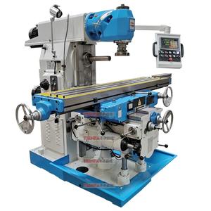 Fraiseuse de type lit, machine de découpe de métal verticale robuste CNC/manuelle, table à 3 axes, haute précision, robuste - Product Image 2