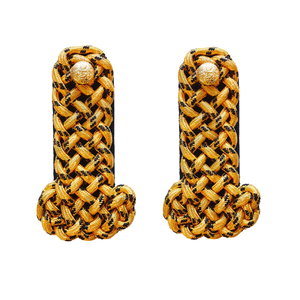 Accesorios de Uniforme Personalizados con Cordón de Hombro, Epaulete Trenzado de Macramé Recubierto - Product Image 2