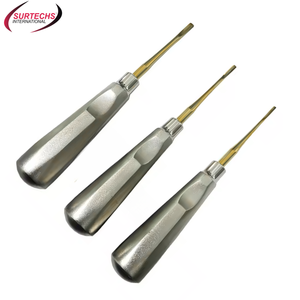 Juego de Elevadores de Raíces Manuales Surtechs, Instrumentos de Extracción Dental de Precisión, Reutilizables, con Certificación CE - Product Image 6