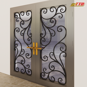 Puertas Decorativas de Acero para Entrada Principal de Vivienda - Durabilidad Superior, Resistencia a la Intemperie, Tamaño Personalizado, Garantía de 3 Años - Product Image 5