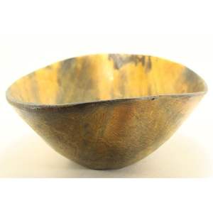 FIDEO HTANDMADE ALTA CALIDAD ARTESANAL CUENCO DE CUERNO DE ALTO PULIDO Utensilios de cocina para servir sopa Fideos Tazón de cuerno elegante - Product Image 3