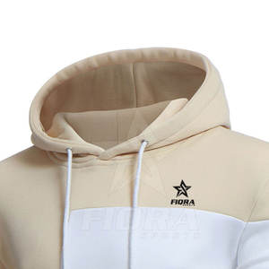 Nueva llegada de los hombres sudaderas con capucha casuales de secado rápido de poliéster/algodón de color liso a la venta para el invierno al aire libre - Product Image 4