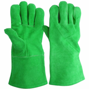 Guantes DE SEGURIDAD personalizables de piel de vaca resistente, resistentes al fuego, duraderos, para soldar, lucha contra incendios, barbacoa, mano - Product Image 4