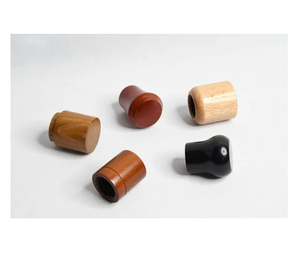 Venta al por mayor de tapas de botellas de perfume de madera fabricante de diseño personalizado tapas de botellas de perfume de madera natural de lujo - Product Image 2