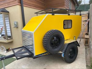 2024 Teardrop Caravan Quality Mini <b>Trailer</b>. - Product Image 2