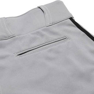 Pantalon de baseball personnalisé pour jeunes hommes, grande taille, respirant, 100 % polyester, séchage rapide, service OEM - Product Image 6