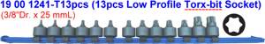 OEM ODM 13pcs Low <b>Profile</b> Torx-bit Socket - Product Image 3