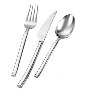 ชุดช้อนส้อมสแตนเลสคุณภาพสูงสำหรับโรงแรม ร้านอาหาร พร้อมด้วยมีด ส้อม ช้อน ผิวเงาเหมือนกระจก เหมาะสำหรับงานเลี้ยง - Product Image 2