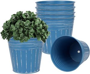 Pot de fleur de haute qualité jardinières en métal en fer conception personnalisée décoration de jardin jardinière en métal fabricant et exportateur - Product Image 5