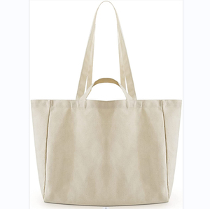 Wholesale Durable Eco Friendly Simple Shopping <b>Canvas</b> <b>Bag</b> Yellow with Your Own Logo Design Printed Cotton <b>Tote</b> <b>Bag</b> - Product Image 1