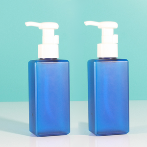 Custom Logo Blue 150ml PETG Pump bottle Lotion/Shampoo/<b>Conditioner</b> Bottle with Pump Cap for Cosmetic Packaging Pavico Vietnam - Product Image 4