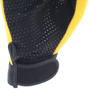 Gants en cuir de mécanicien d'outil de protection des mains d'assemblage de travaux robustes de Construction de logo sur mesure Pakistan - Product Image 5