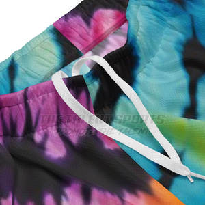 Pantalones Cortos Deportivos Holgados de Malla para Hombre, Cintura Elástica, Pantalones Cortos de Malla para Hombre con Logotipo Personalizado - Product Image 4