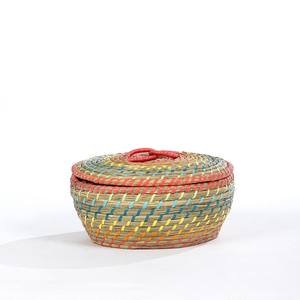 Caja de algas marinas hecha a mano de primera calidad, contenedor de paja ecológico, cajas de almacenamiento de algas marinas - Product Image 2