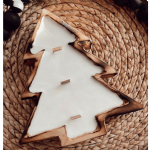 Bougeoir de bol à pâte en bois d'acacia le plus vendu pour la décoration de Noël d'hôtel à la maison fabriqué au Vietnam - Product Image 2