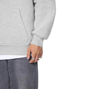 Hoodie en molleton français pour homme, 100% coton, haute qualité, imprimé sur mesure, style vintage, respectueux de l'environnement, avec strass et sérigraphie, idéal pour l'hiver - Product Image 5