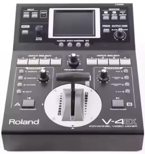 V-4EX 4-<b>Channel</b> Digital Video Mixer Quality Verified Metal and <b>Plastic</b> Material - Product Image 2