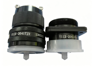 Y11X-2041ZK10-2 41 คอนเนคเตอร์แบบกลมตัวเมียแบบยึดติดแผง 41 คอร์ ซ็อกเก็ตการบินแบบหลายขาแบบกันน้ำสำหรับการเดินสายไฟอุปกรณ์อุตสาหกรรม - Product Image 2