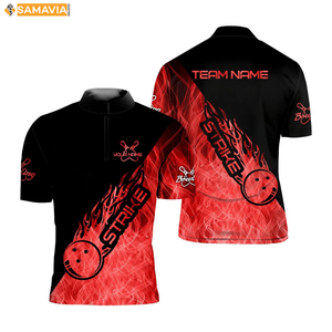 Camisetas personalizadas del equipo de bolos SAMAVIA, uniformes ligeros de poliéster, ajuste sublimado, proveedor del mercado de EE. UU. - Product Image 6