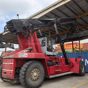 Chariot élévateur Volvo Kalmar DRF450 d'occasion, 45 tonnes, équipement lourd, moteur, pompe hydraulique, boîte de vitesses, roulement, modèle 2018-2022, godet de 10 m - Product Image 2