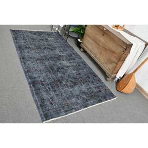 Tapis Turc Vintage Moderne 37x74ft Bleu Vert Grande Surface Rectangle Motif Abstrait Laine Matériau Latex Support pour Adolescents Vivants - Product Image 4