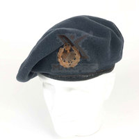 Bérets d'extérieur ajustables de qualité supérieure, couleur et taille personnalisables - 100% laine, broderie à la main, unisexe, toutes saisons, marque privée