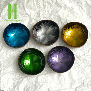 ผู้ขายที่ดีที่สุด! ชามสลัดลูกกวาดสไตล์เวียดนามชามเคลือบด้วยไม้ไผ่สไตล์โบฮีเมียนโบฮีเมียนเป็นมิตรต่อสิ่งแวดล้อมดีไซน์ใหม่ - Product Image 2