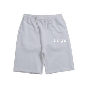 Pantalones cortos deportivos de lana para hombre personalizados OEM ODM 80% Algodón 20% poliéster calidad superior cordón extendido fábrica al por mayor - Product Image 6