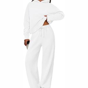 Nouveau 2025 ensembles de survêtements à capuche pour femmes de qualité professionnelle vêtements imprimés lourds avec pantalon caractéristiques de taille plus - Product Image 3