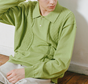 Venta al por mayor primavera calidad superior ropa de calle sudaderas pulóver suéter Polo sudadera para hombres empalme sudadera polar - Product Image 3