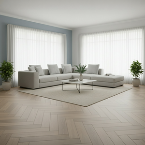 Piso Vinílico SPC Tono Claro con Diseño Tipo Madera, Sistema de Encaje Click y Manta IXPE Integrada para Proyectos de Interior - Product Image 3