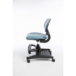 BIFMA 4-7 Years <b>Old</b> Child Study <b>Chair</b> Artificial Leather Green Zizia - Product Image 3