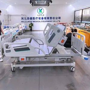 ICU批发液压ICU床带称重功能电动6功能医疗床5功能医院电动床