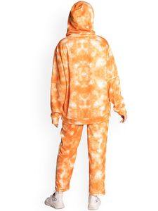 Custom Women's 2-Piece Tie-Dye High Waisted <b>Jogger</b> Sets Sublimation Sweatsuits Tracksuits Customizable 2 Pcs Women's - Product Image 4