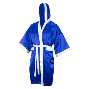 Bata de Boxeo Personalizada Ligera de Satén, Ropa de Boxeo Profesional, Proveedor de Ropa de Boxeo - Product Image 2