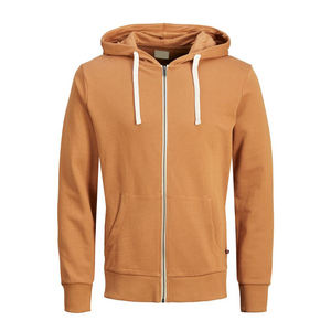 Ensemble de sweat à capuche zippé coupe-vent survêtements de sport personnalisés avec nouveau style de sweat à capuche réfléchissant ensemble de molleton de coton léger vierge pour hommes - Product Image 6