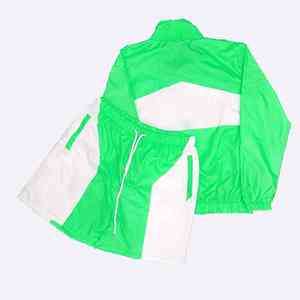 Ensemble de survêtement Jogger coupe-vent à la mode, 2 pièces, veste en nylon et short, ensemble de survêtement pour femmes, vêtements de sport pour hommes, streetwear, survêtement - Product Image 4