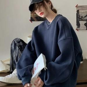 Nuevo verano edad reducción vitalidad deportes ocio suelto de gran tamaño manga corta Color sólido canguro bolsa cordón Sudadera con capucha - Product Image 2