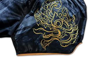 Short Muay Thai de Kickboxing imprimé, short de combat, Arts martiaux, vêtements de boxe personnalisés - Product Image 4