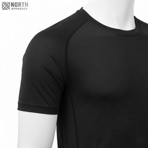 T-shirt unisexe à manches courtes surdimensionné en coton pur 220 g/m², coton épais, logo personnalisé, 100 % coton, t-shirts pour hommes personnalisés - Product Image 6