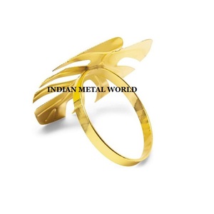 Anillo para servilletas de Metal hecho a mano, calidad Superior, forma personalizada, decoración, precio asequible - Product Image 3