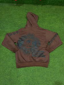 Conjunto Deportivo de Dos Piezas para Hombre, con Capucha y Estampado, Corte Regular, Talla Grande, Informal, para Entrenamiento, 100% Algodón, Transpirable - Product Image 3