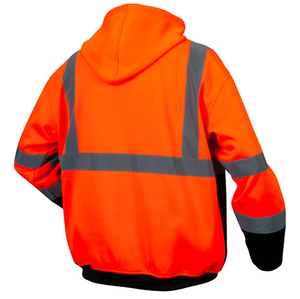 Chaqueta Impermeable Reflectante Personalizada en Varios Colores para Tráfico - Product Image 4