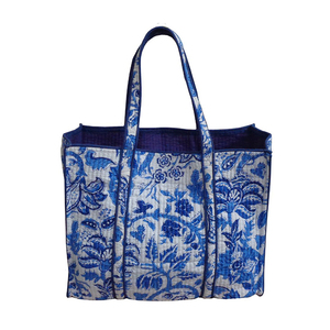 Bolso de mano con estampado de bloque de mano personalizado del fabricante directo Bolso de noche acolchado de algodón suave Nueva tendencia Suministro a granel - Product Image 1