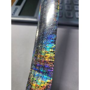 Autocollant adhésif simple face, résistant à la chaleur, activé par l'eau, bandes de sécurité holographiques en BOPP et PET, colle acrylique auto-adhésive - Product Image 2