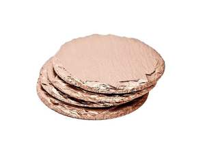 Plaque en cuivre métallique de forme ronde, épaisseur personnalisée, différentes tailles, plaque en laiton pour accessoires de bijoux - Product Image 4