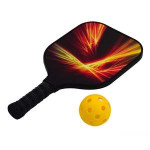 Raquette de pickleball en tissu titane 3K de conception nouvelle 2025, aspect nid d'abeille, fibre de carbone pour pickleball - Product Image 2